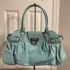 Salvatore Ferragamo Teal Shoulder Bag